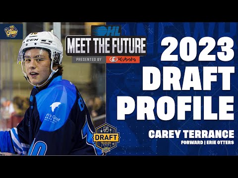 2023 NHL Draft Spotlight: Carey Terrance (Erie Otters)