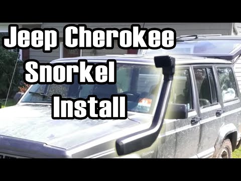 89 Cherokee Chinese Snorkel Install