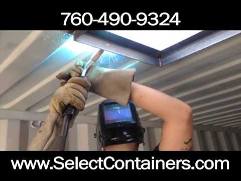 how to vent shipping container