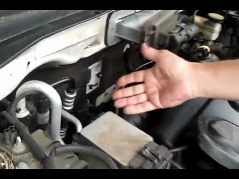 An easier way to remove and install the alternator on a V6 ford escape and V6 mazda tribute.