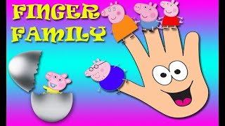 Peppa Pig Finger family song/ Nursery rhymes
