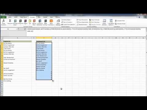 how to eliminate null values in excel