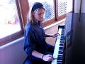 Spruce shows off her awesome musical...