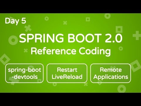 스프링 부트 2.0 Day 5. spring-boot-devtools 그리고 릴로딩