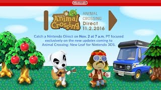 Animal crossing Direct Full Presentation (North America)