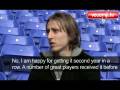 luka modric, Croatian player of the year