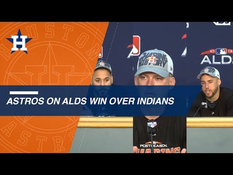 Video: HOU@CLE Gm3: Hinch, Springer and Gonzalez on sweep