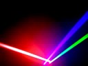 Bluray, Green, and Red Lasers with Fog