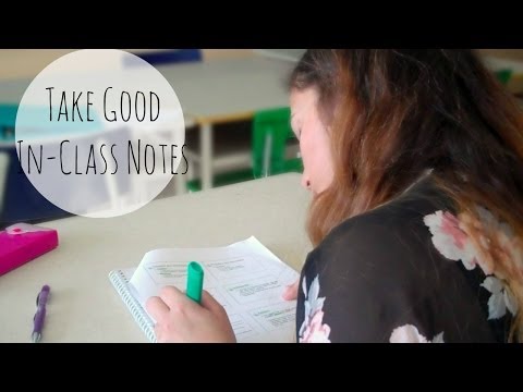 how to take effective notes