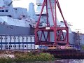 HMS DIAMOND on the slipway. Part 1 HMS DIAMOND on the slipway. Part 1