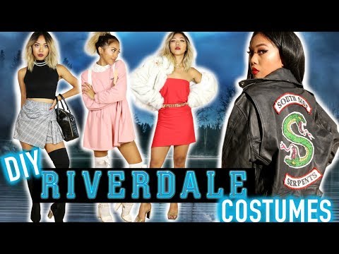 DIY RIVERDALE COSTUMES! DIY South Side Serpents Jacket & Styling | Nava Rose