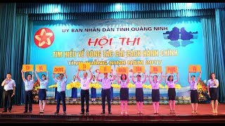 Phản ánh hội thi tìm hiểu Cải cách hành chính tỉnh Quảng Ninh năm 2017 cụm số 4