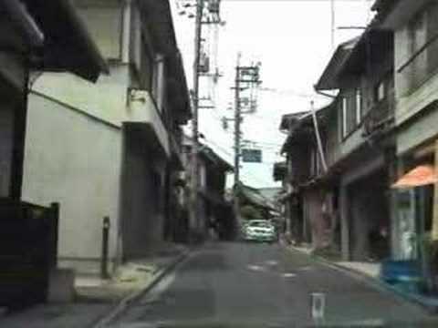 鞆の浦の市街地の路地