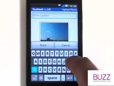how to save pictures from facebook on lg optimus