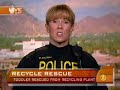 Boy Rescued From Recycling Plant