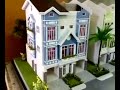 Architectural scale model of Villa...