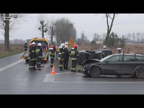 Click to View : Wypadek drogowy na powiatówce Nadolice Wielkie gm. Czernica 13 grudnia 2014 roku ok godz. 12
