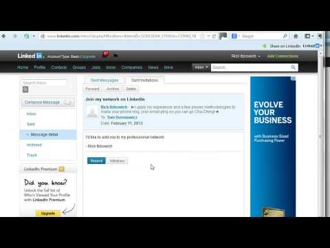 how to withdraw linkedin invitation