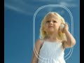 an nice advertisement by klm, with a young girl talking on the phone. no sound.