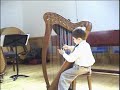 5 year old boy plays harp for Amnesty Intl 5 year old boy plays harp for Amnesty Intl