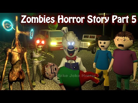 Zombies Horror Story Part 5 | Siren Head | Apk Android Games | Best Animated Movies | 3d Animation