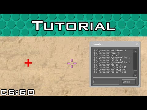 how to change crosshair in cs go