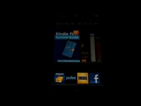 how to adjust the volume on a kindle fire