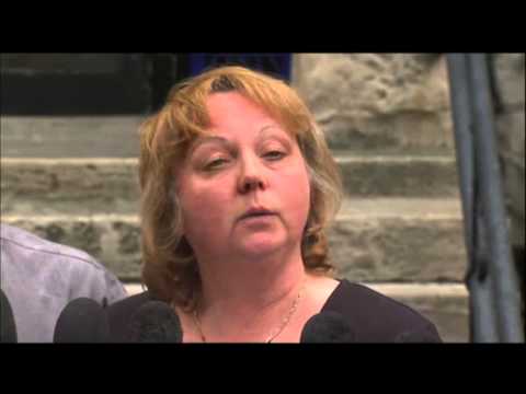 wife - The wife of Dr. Jerry Umanos, an American pediatrician killed when an Afghan security guard opened fire Thursday at a Kabul hospital spoke about her husband outside their Chicago home. (April 24)