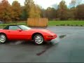 V-force Vinnie drifting the vette
