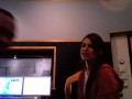Antoniette Costa recording in Noize...