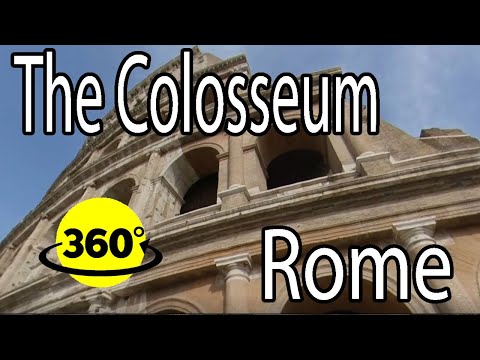 360° Video | The world's famous Colosseum | Rome Italy - YouTube