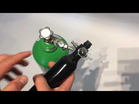 Kurzanleitung - Wie befülle ich eine 200 Bar Pressluftflasche