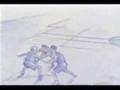 Aleph commerical featuring Slamdunk characters
