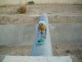 videos de Sarah Trying to Cross a Pipe Bridge! So Funny!