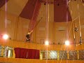 one trick on trapeze..