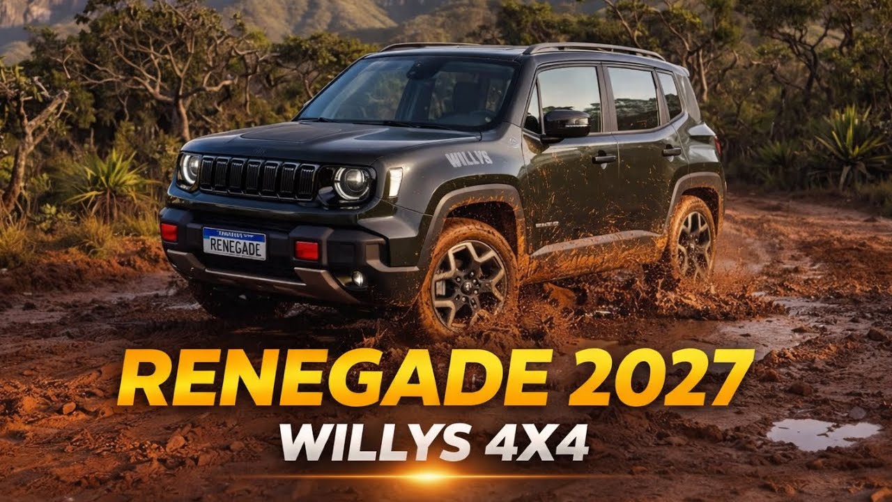 NOVO RENEGADE 2027 Willys 4x4 - Programa Auto Play