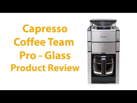 Capresso CoffeeTeam Pro 12-Cup Coffee Maker Review Capresso CoffeeTeam Pro 12-Cup Coffee Maker Review