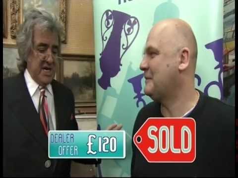 flog - John Hampson on ITV Dickenson's Real Deal and BBC1 Flog it! 2013 with antiques dealers Michael Hogben, David Dickenson, Will Axon and Paul Martin. Auctions f...