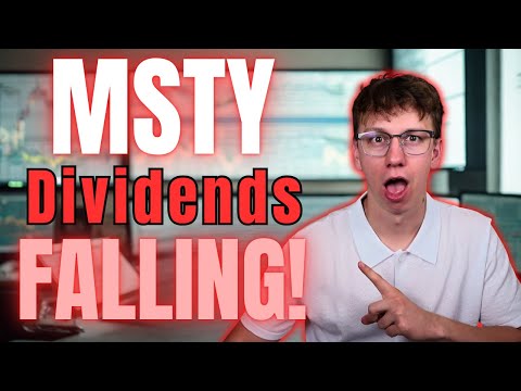 MSTY Dividends are DROPPING! I Figured Out Why..