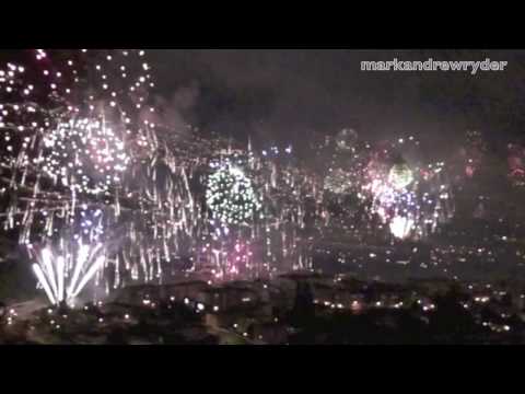 Madeira Funchal New Year Fireworks 2009 - 2010
