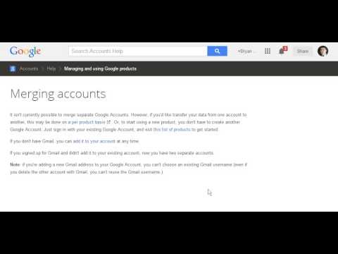 how to merge linkedin accounts