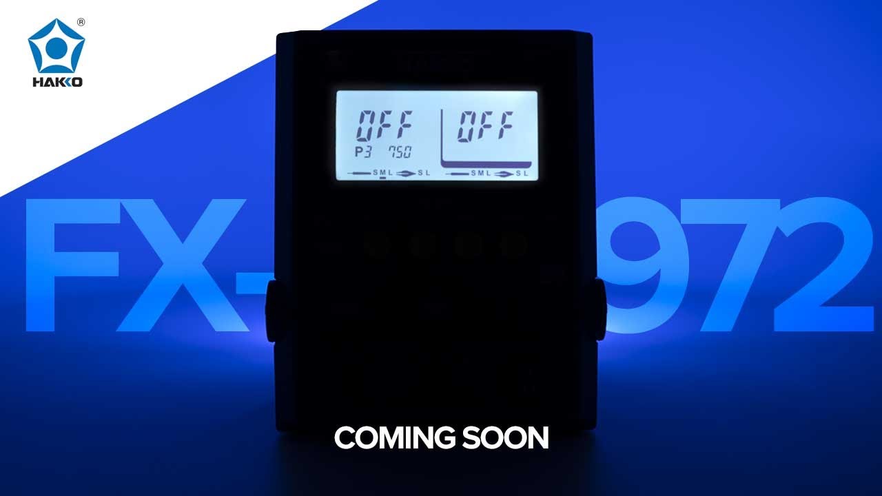 The FX-972 Dual Port Soldering Station Coming Soon from HAKKO