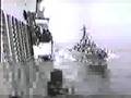 USS Yorktown CG 48 3rd video of Ramming in Black Sea