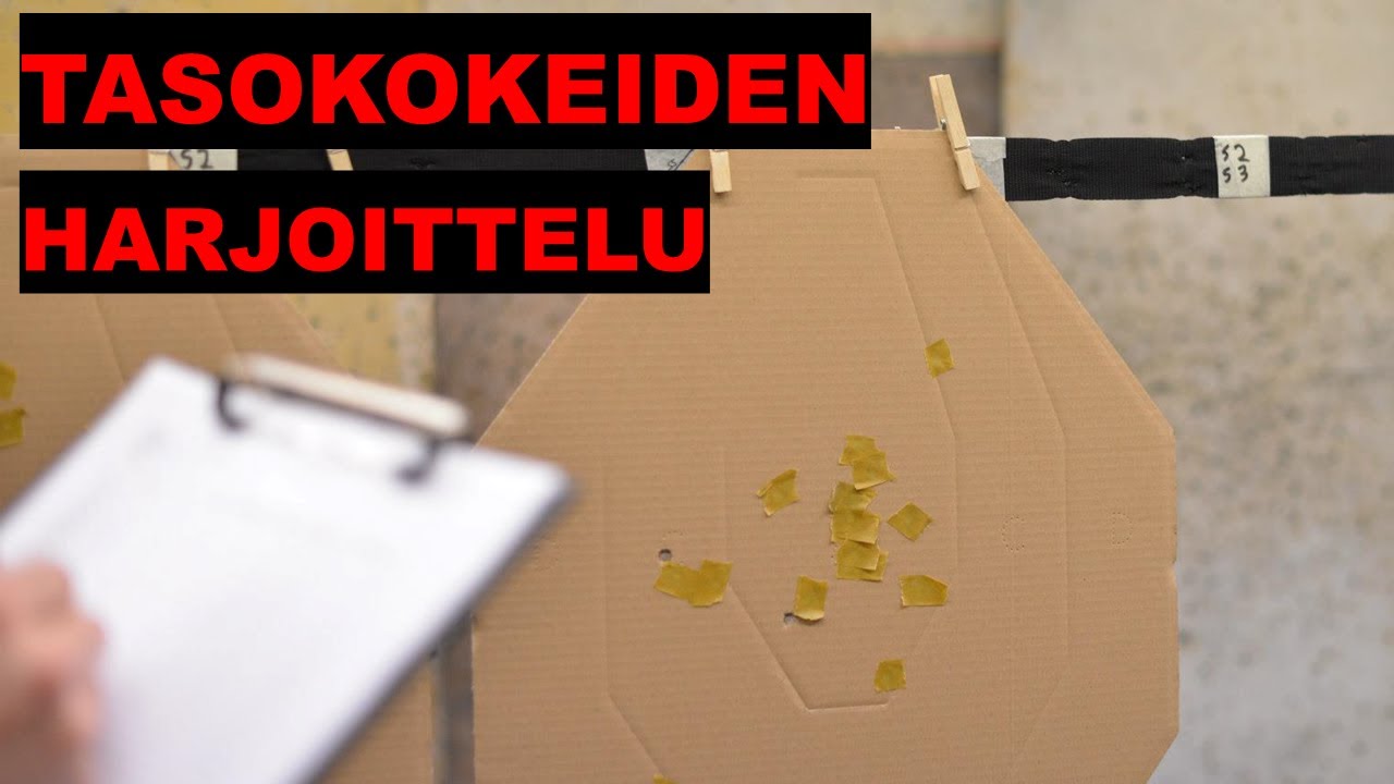 EI NÄIN: tasokokeiden harjoittelu