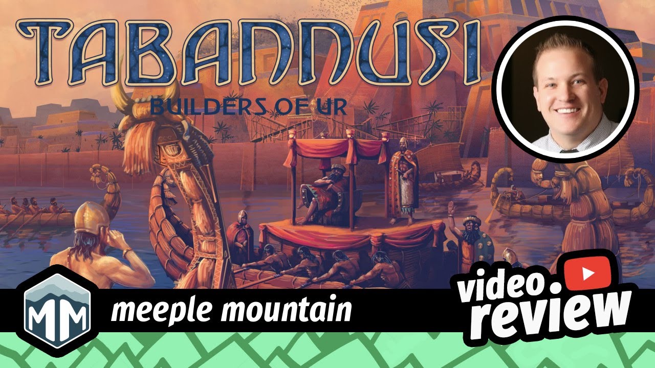 Tabannusi: Builders of Ur - How to Play & Review - Boardgame Brody