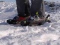 Cherhill sledging, skiing and an Igloo!