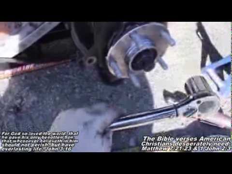 Nissan Quest Wheel Hub Assembly “How to” Remove & Replace