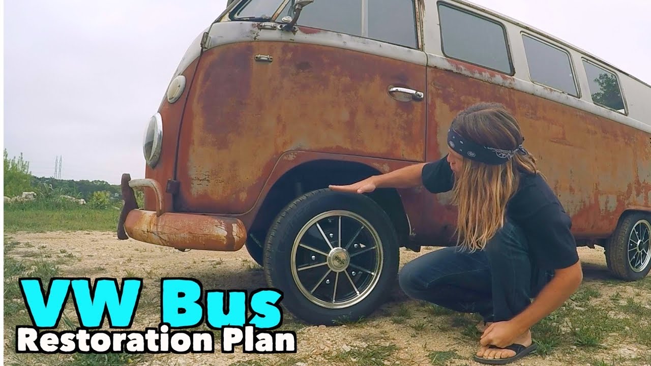 VW Bus Restoration Episode 1! Let’s get started!! VW Transporter Stuff