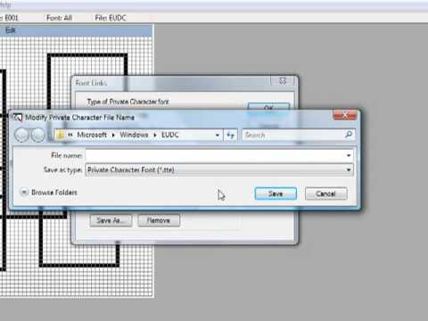 Private Character Editor - Create or edit fonts!