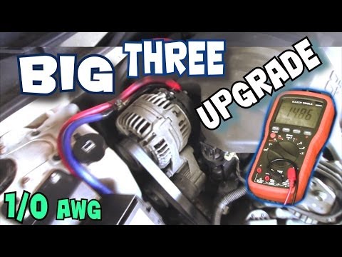 How To Install BIG THREE Upgrade | EXO’s BIG 3 Car Audio Wiring Tutorial to Increase Power Flow